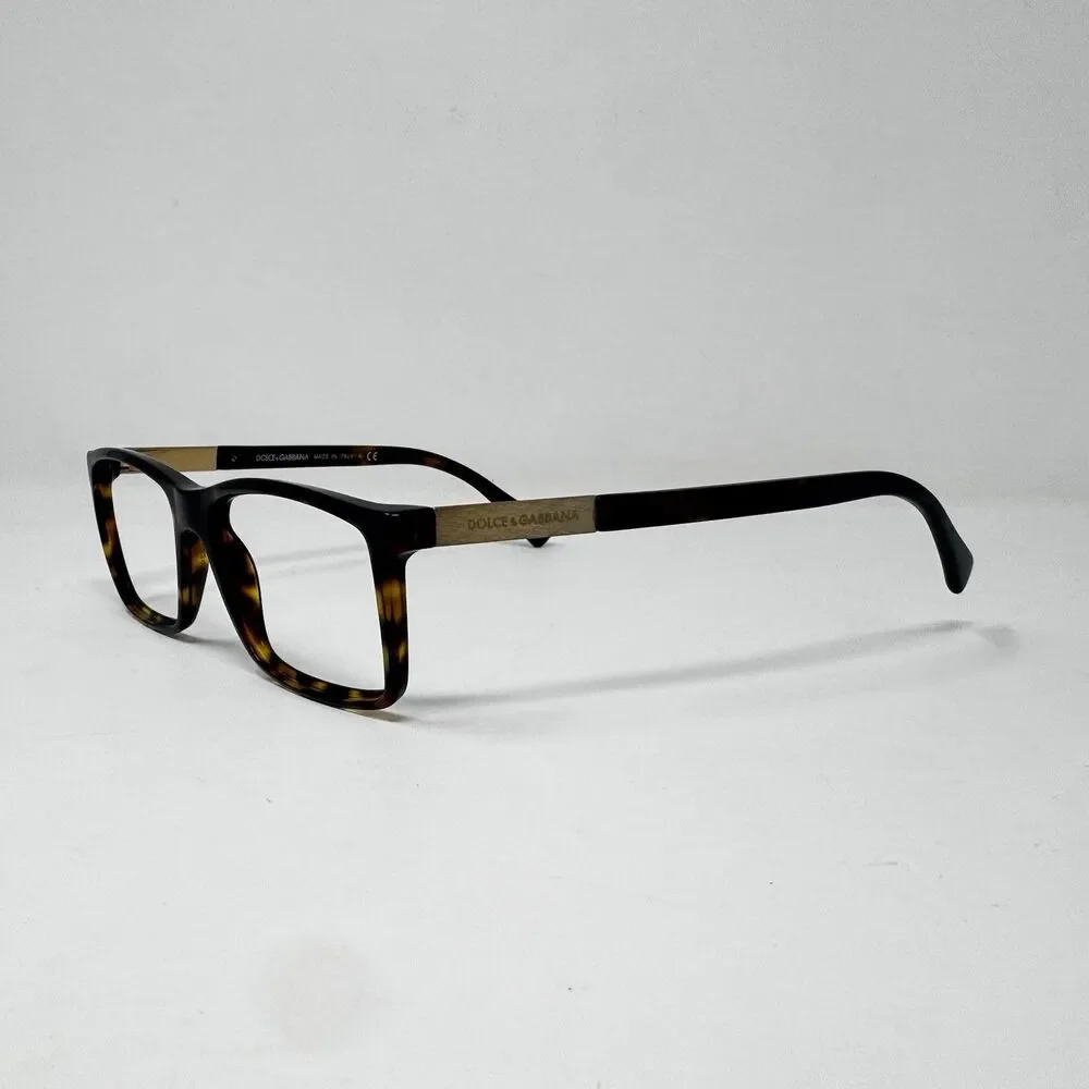 Dolce & Gabbana DG3217 502 Havana Gold Eyeglass Frames 53-17-145